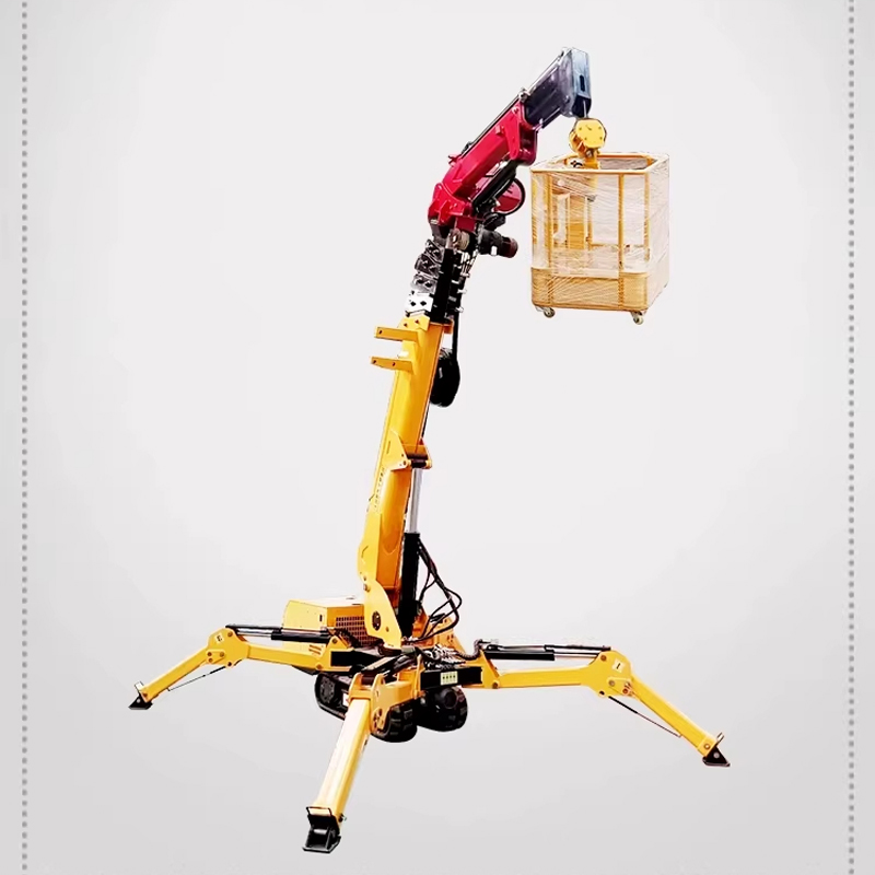 Compact Crawler Boom Lift - Nouvelle grue araignée compacte hydraulique télécommandée,