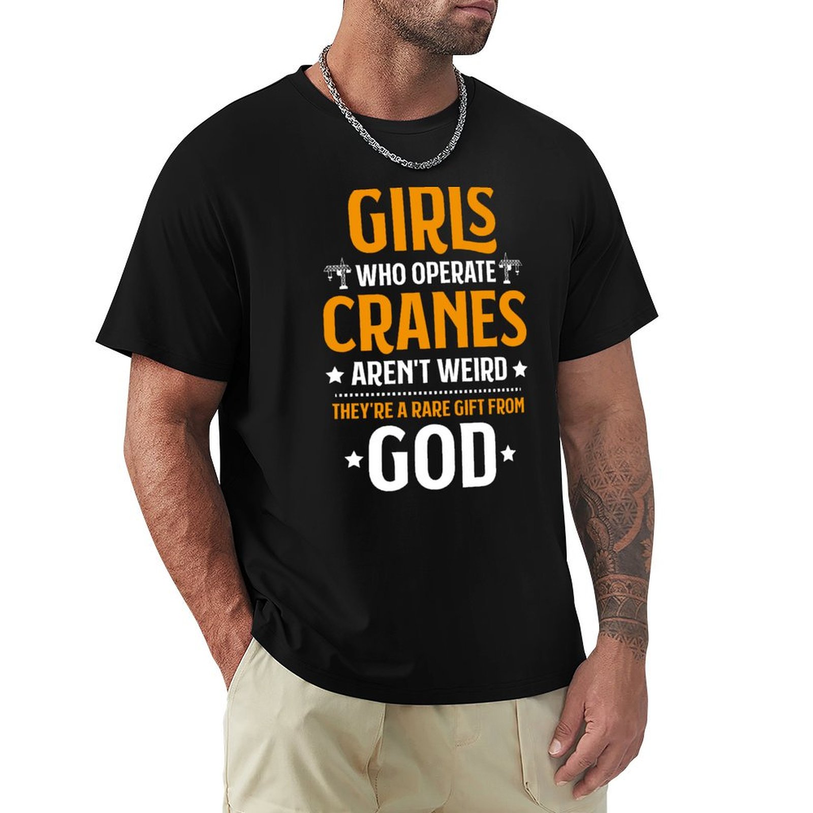 Heavy Equipment Driver - T-shirt pour conducteur de grue et