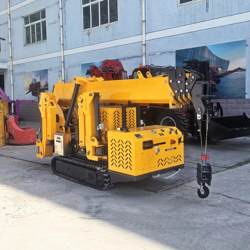 Compact Crawler Boom Lift - Mini-grue araignée de 1,5 tonne, alimentée