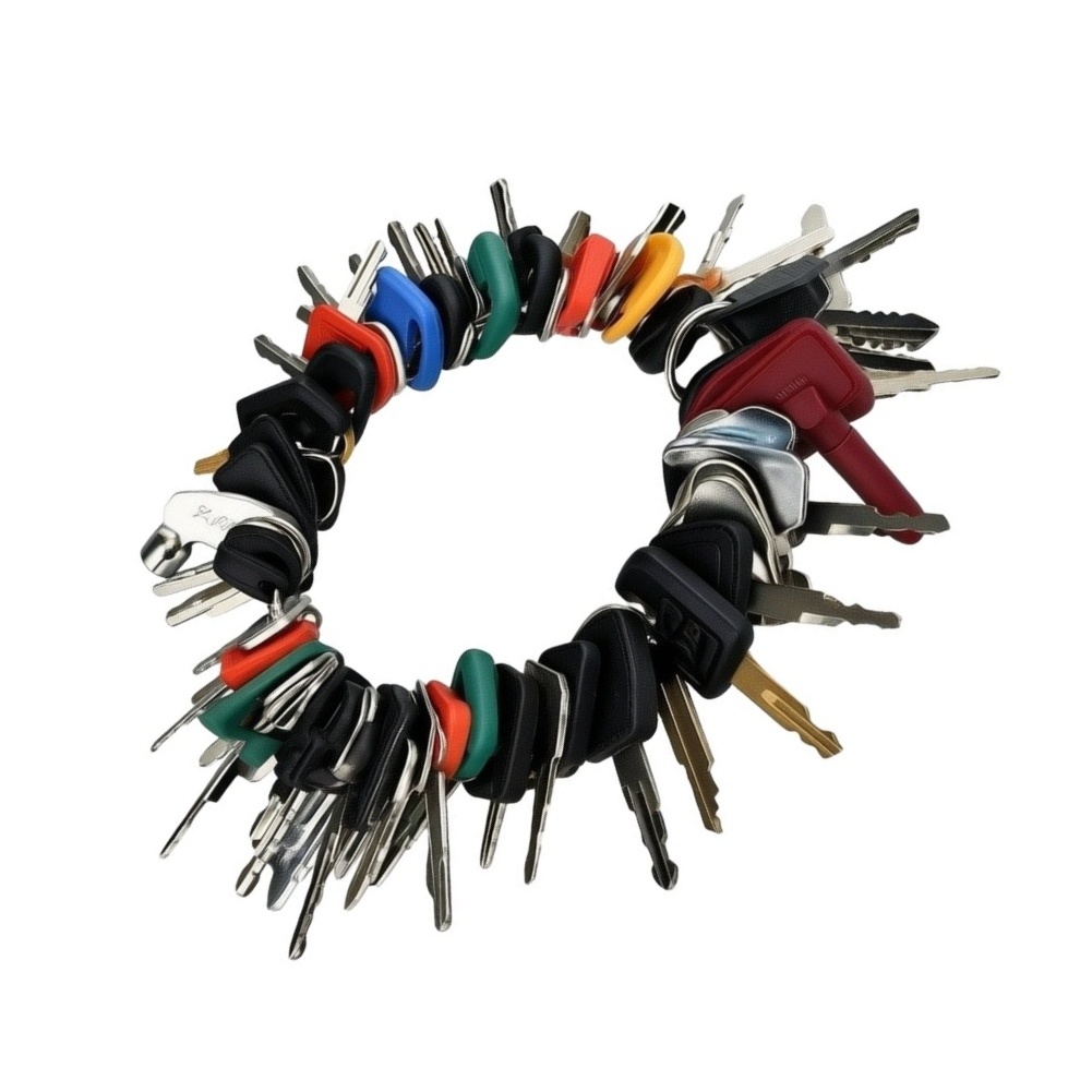 Brand Heavy Equipment - Kit de clés pour machines agricoles,