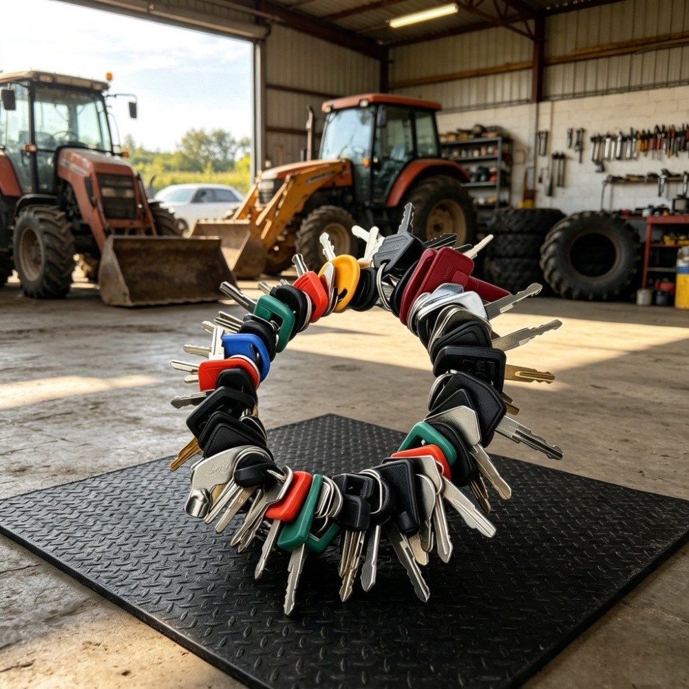 Brand Heavy Equipment - Kit de clés pour machines agricoles,