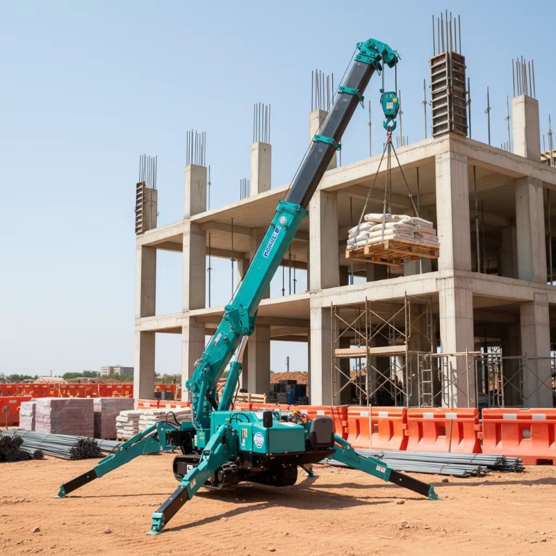 Compact Crawler Boom Lift - Mini-grue araignée compacte électrique sur chenilles,
