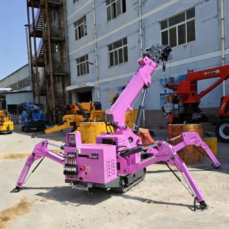 Compact Crawler Boom Lift - Grue araignée télécommandée de 7 tonnes,