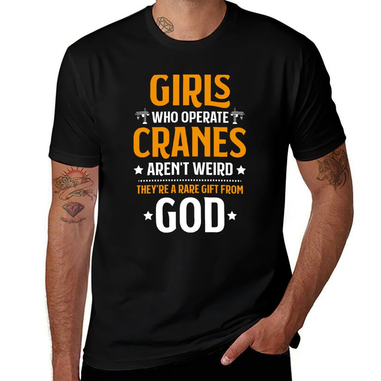 Heavy Equipment Driver - T-shirt pour conducteur de grue et