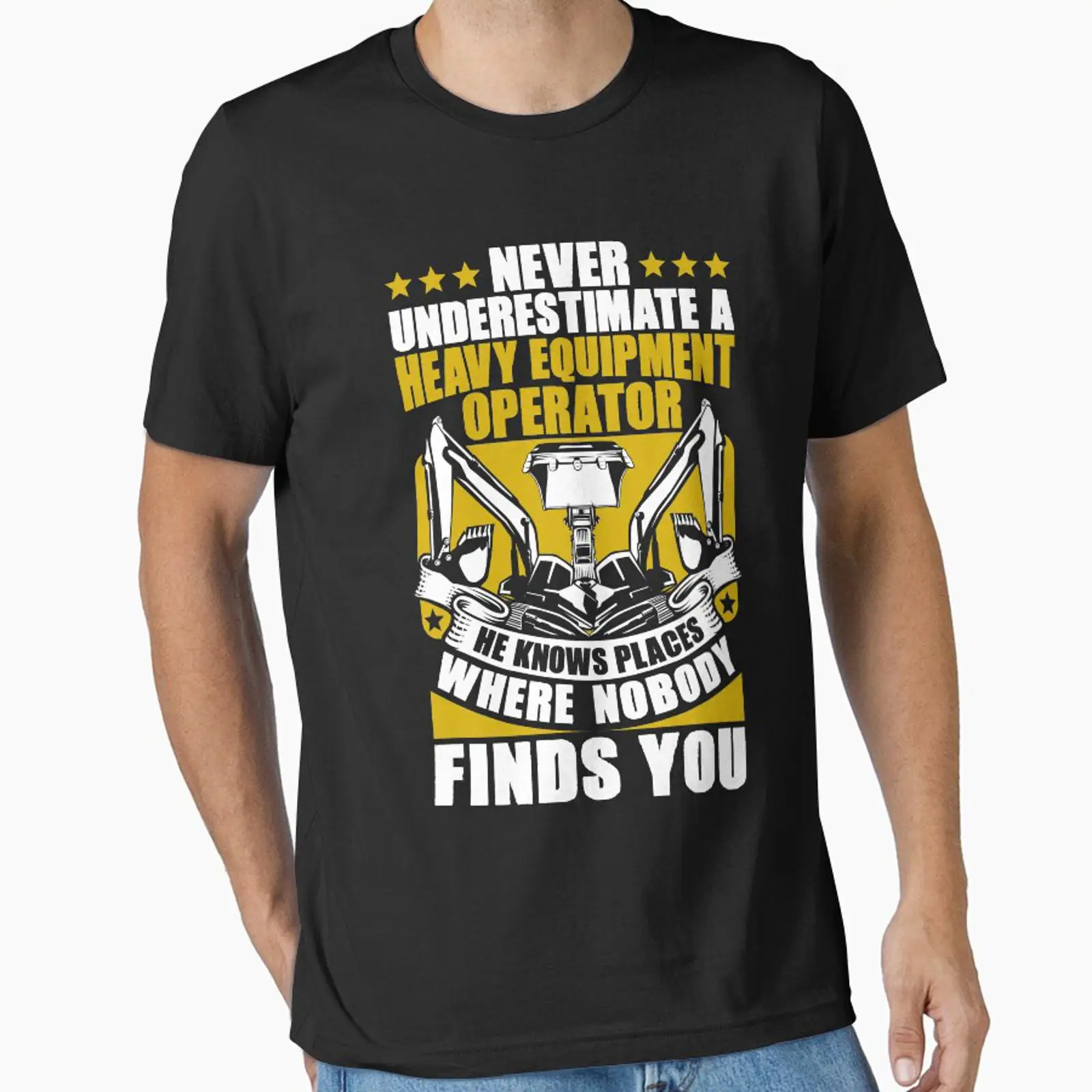Heavy Equipment Driver - T-shirt essentiel pour opérateur de matériel