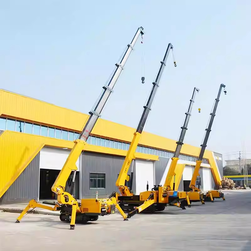 Compact Crawler Boom Lift - Grue araignée compacte hydraulique télécommandée, grue