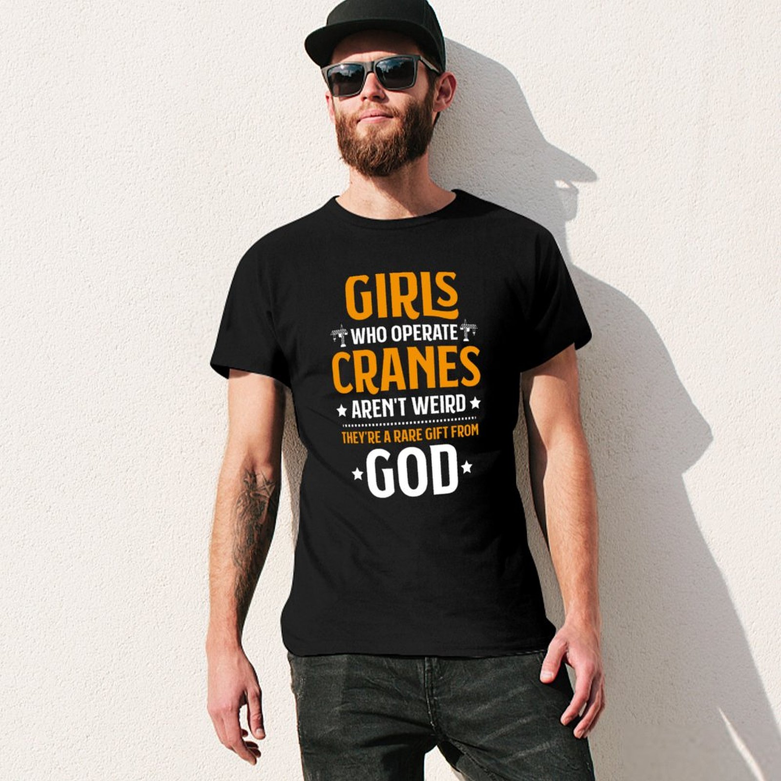 T-shirt pour conducteur de gru - Heavy Equipment Driver avis et prix