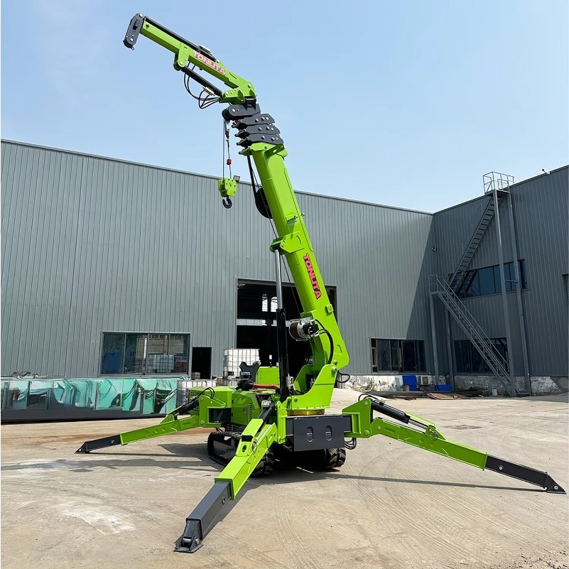 Mini-grue araignée compacte 3T - Compact Crawler Boom Lift avis et prix