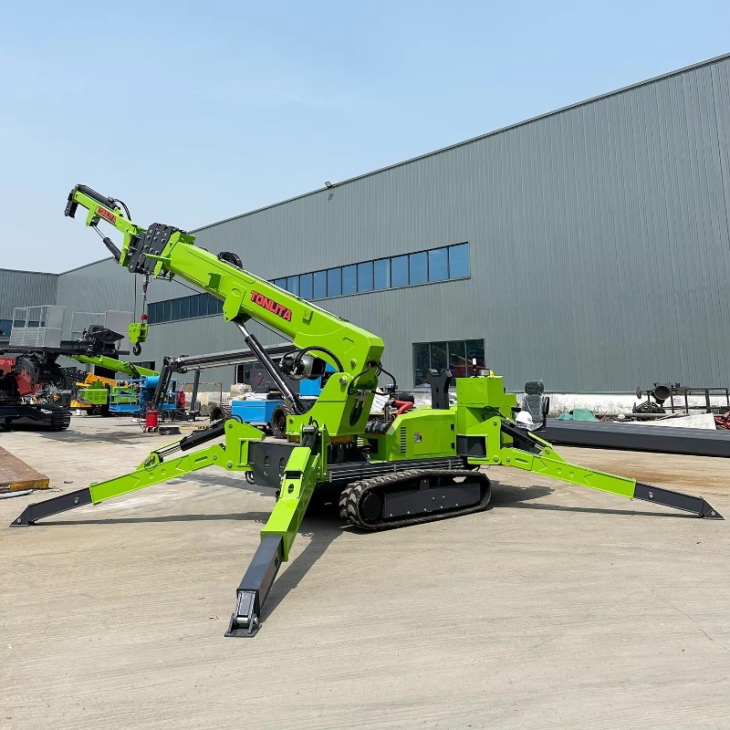 Mini-grue araignée compacte 3T - Compact Crawler Boom Lift avis et prix