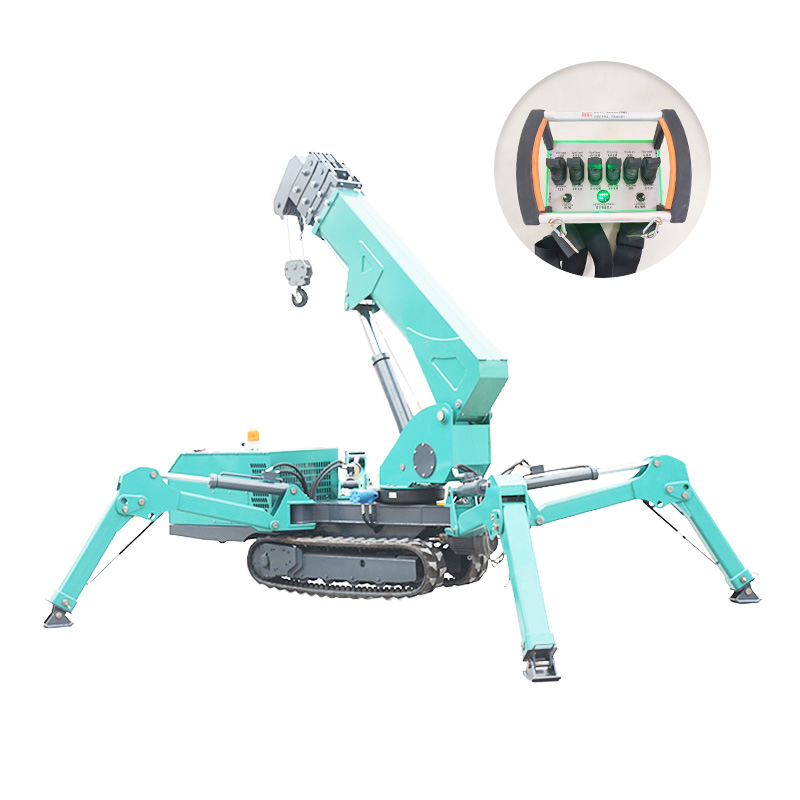 Mini-grue araignée hydraulique - Compact Crawler Boom Lift avis et prix