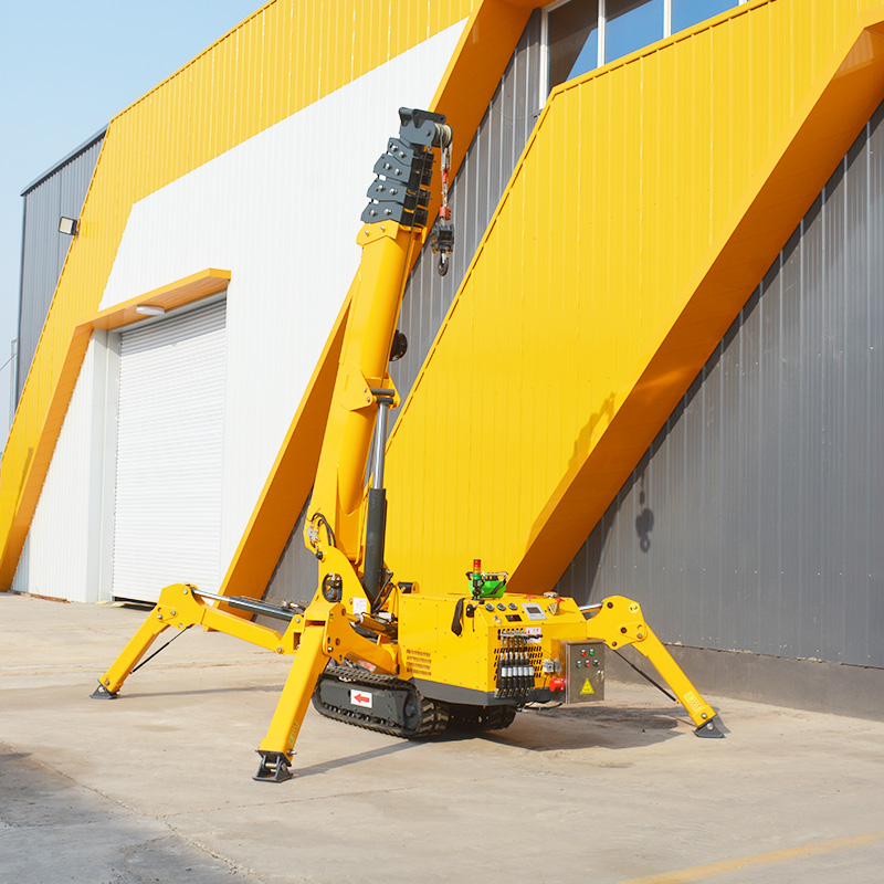 Mini-grue araignée hydraulique - Compact Crawler Boom Lift avis et prix