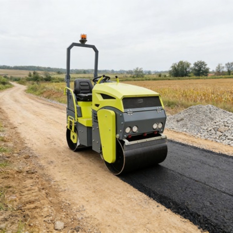Compacteur vibrant routier rob - Heavy Equipment Construction avis et prix