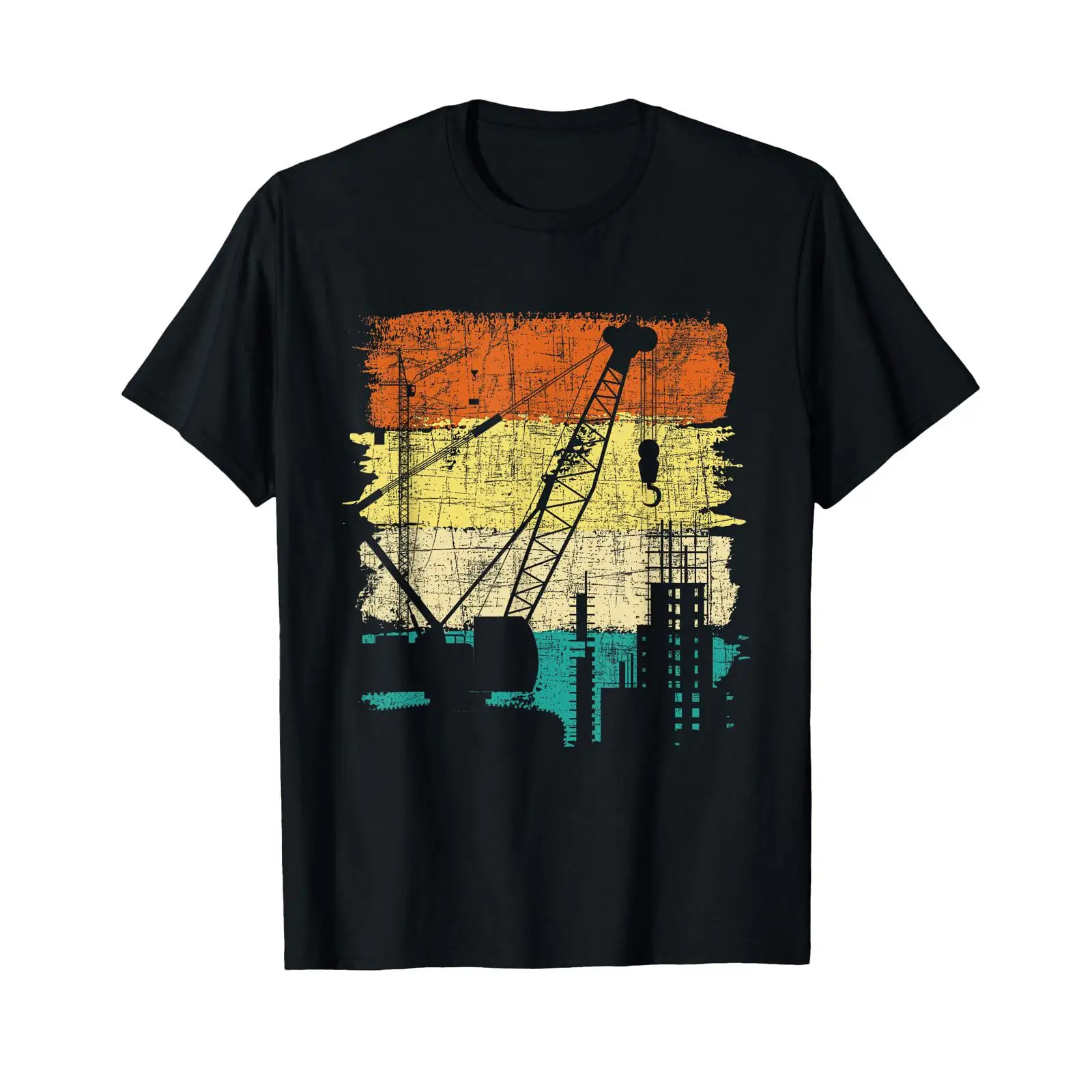 T-shirt Crane Drive Retro Towe - Heavy Equipment Driver avis et prix
