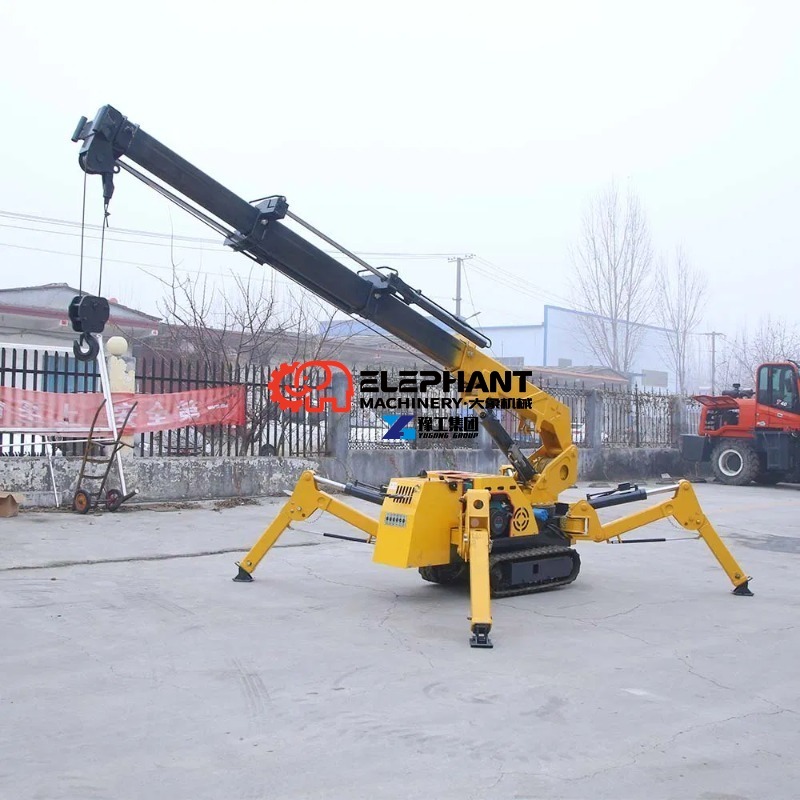 Mini-grue araignée hydraulique - Compact Crawler Boom Lift avis et prix