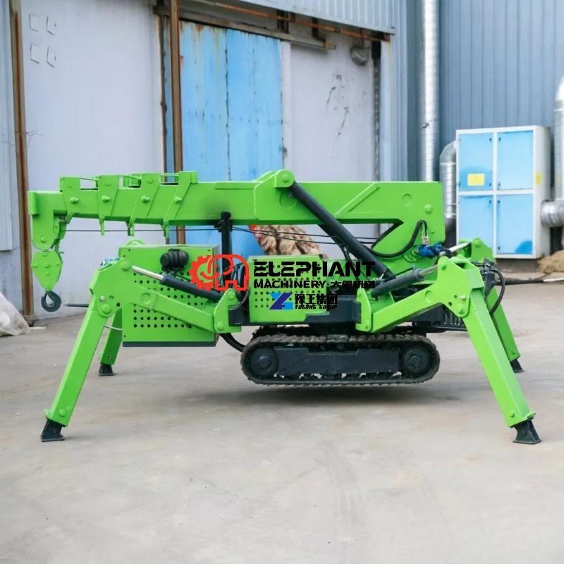 Mini-grue araignée hydraulique - Compact Crawler Boom Lift avis et prix