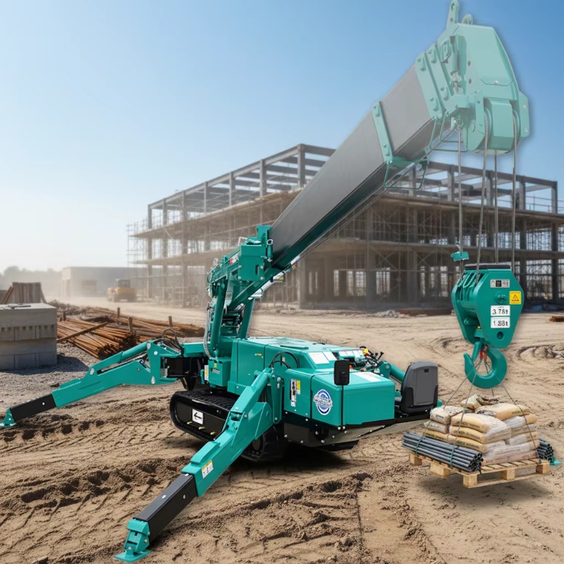 Mini-grue araignée compacte él - Compact Crawler Boom Lift avis et prix
