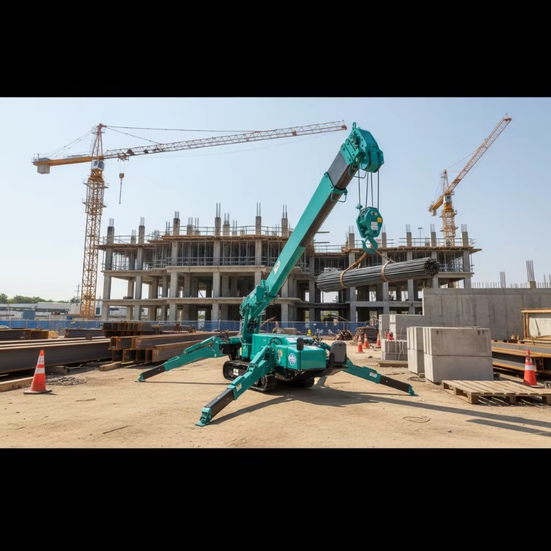 Mini-grue araignée compacte él - Compact Crawler Boom Lift avis et prix