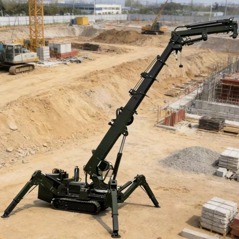 Grue araignée télécommandée de - Compact Crawler Boom Lift avis et prix