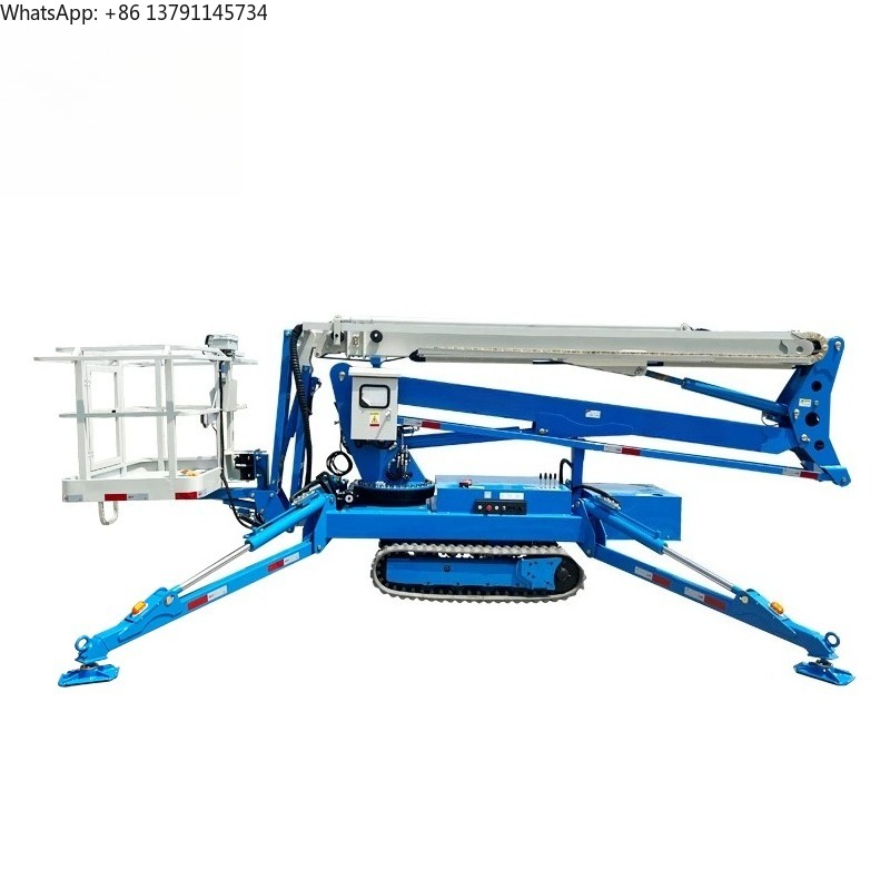 Mini-nacelle articulée sur che - Compact Crawler Boom Lift avis et prix
