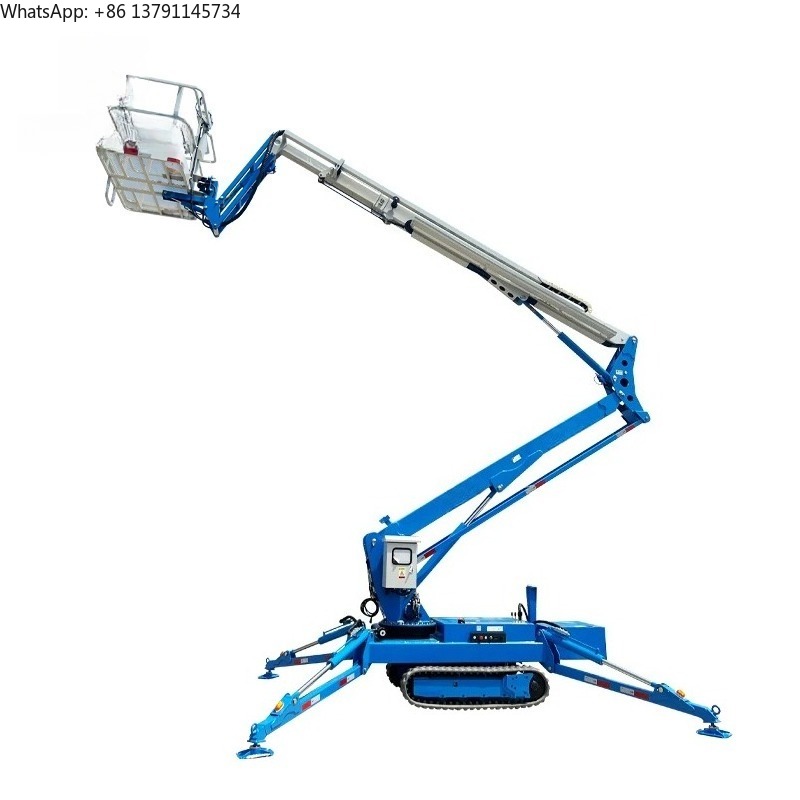 Mini-nacelle articulée sur che - Compact Crawler Boom Lift avis et prix