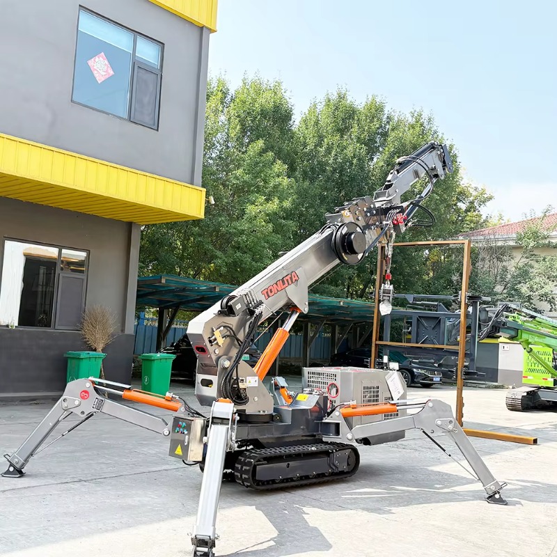 Mini grue télescopique compact - Compact Crawler Boom Lift avis et prix