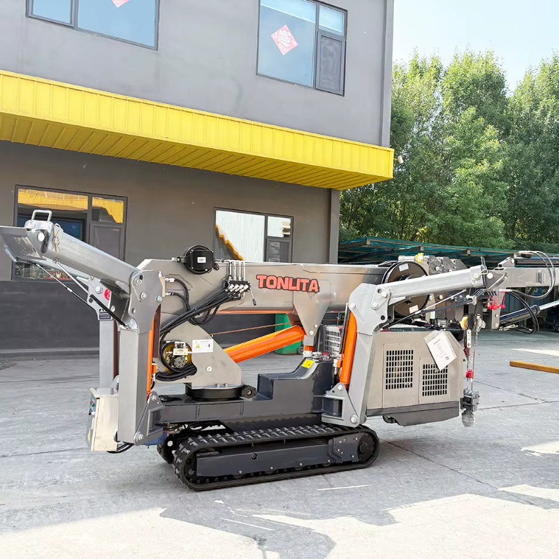 Mini grue télescopique compact - Compact Crawler Boom Lift avis et prix