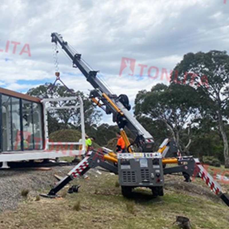 Mini grue télescopique compact - Compact Crawler Boom Lift avis et prix