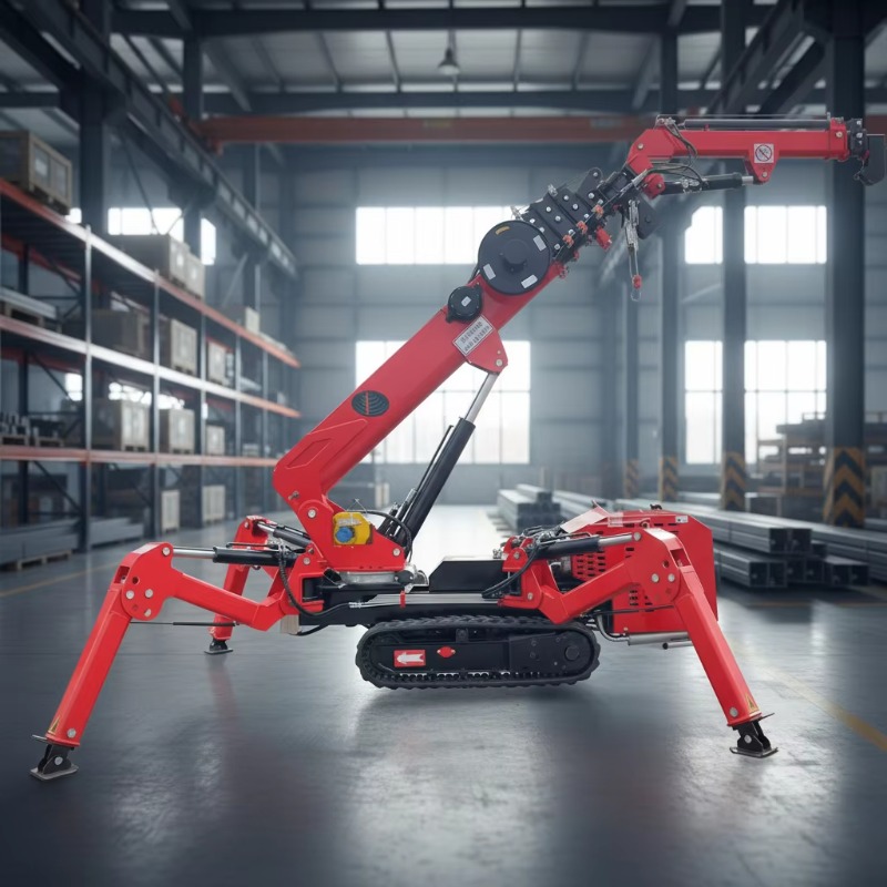 Grue araignée télescopique hyd - Compact Crawler Boom Lift avis et prix