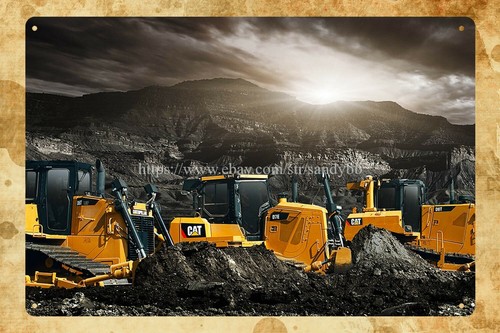 Panneau mural en métal de la m - Heavy Equipment Sign avis et prix