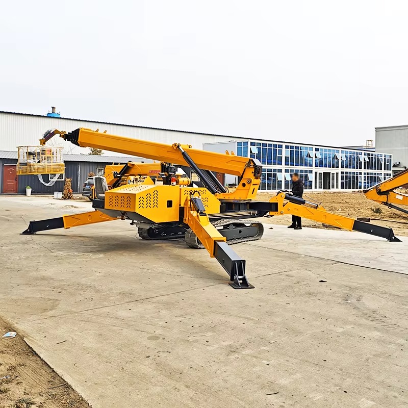 Grue araignée de levage lourd  - Compact Crawler Boom Lift avis et prix