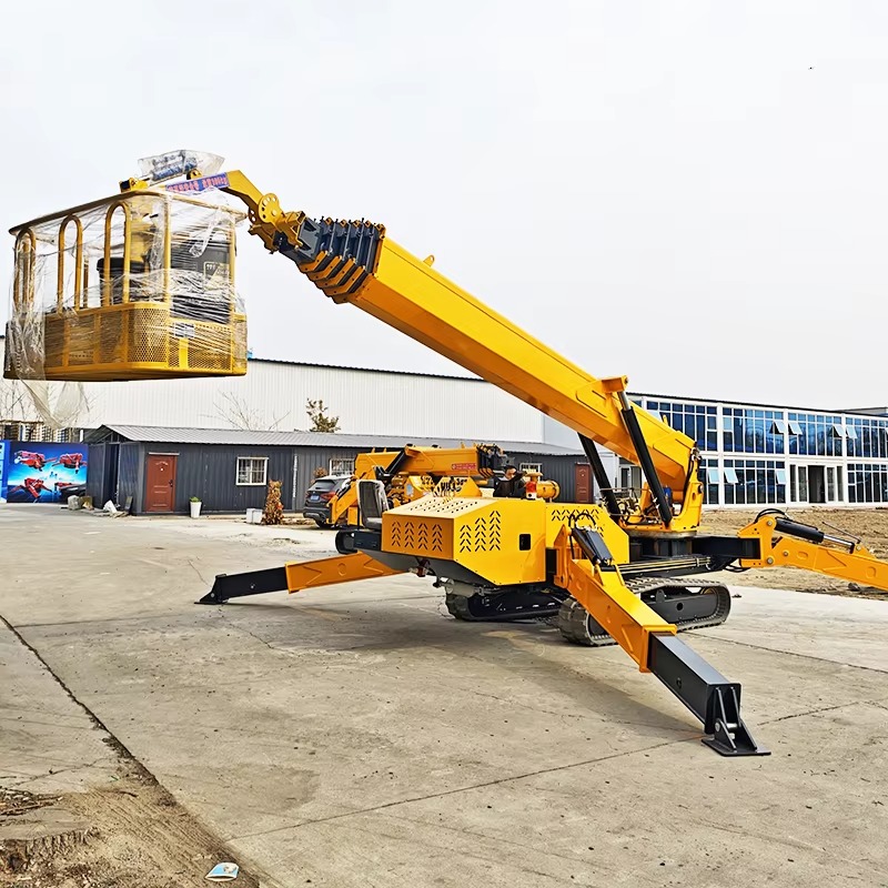Grue araignée de levage lourd  - Compact Crawler Boom Lift avis et prix