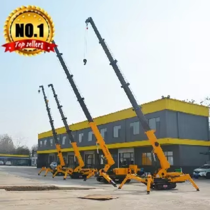 Grue araignée hydraulique 8T,  - Heavy Equipment Construction avis et prix