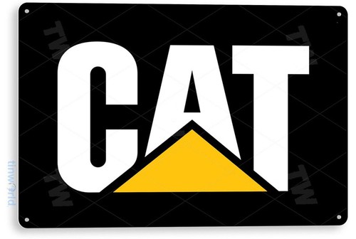 Plaque en métal CAT, outils mé - Heavy Equipment Sign avis et prix